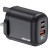 Green Lion Q-  SERIES UK Plug Wall Charger PD  65W A+C+C Port - Black