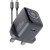 Powerology  VoltFlow 45WType-C Adaptor  with TFT Screen - Grey
