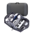 Brave Tech Pouch Organizer Portable Gadget Storage For Travel - Black