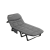 Green Lion Foldable Camping Bed - Gray