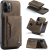 Leather wallet back cover