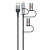 Green Lion 6 in 1 Cable PD 60W - Black
