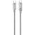 Green Lion 240W USB-C to USB-C Ultra Fast Charging 1m Braided Cable - Gray